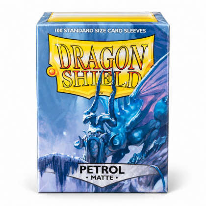 Dragon Shield Matte Sleeves – Standard Size – Petrol – 100 Stück