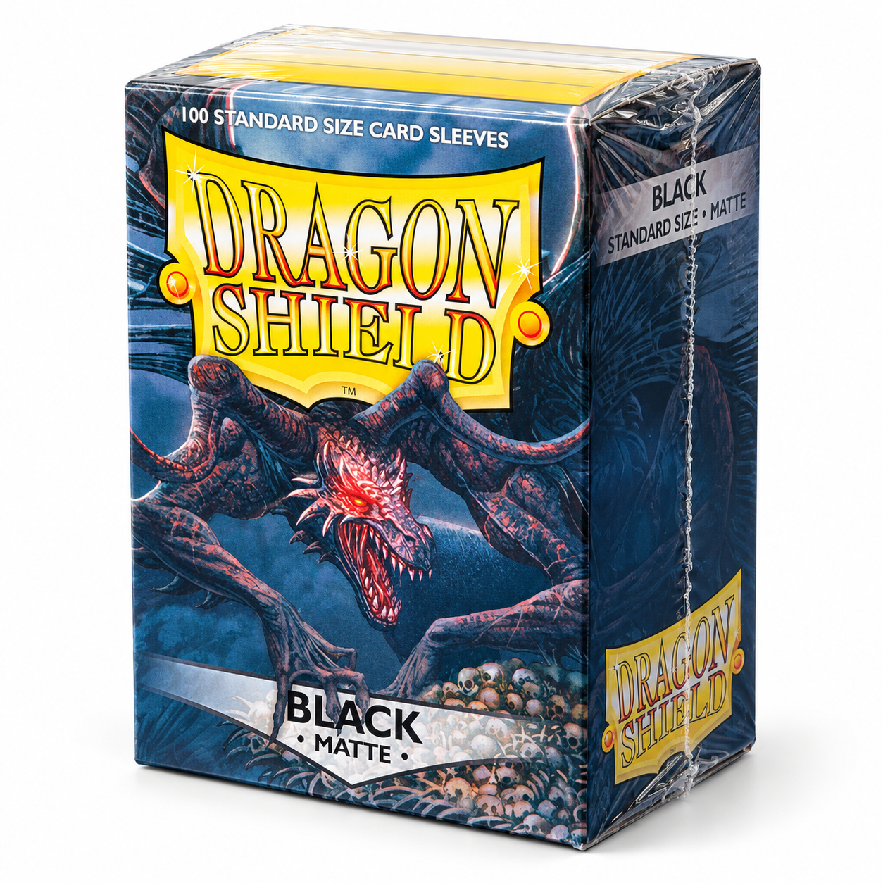 Dragon Shield Matte Sleeves – Standard Size – Schwarz – 100 Stück – Bild 2