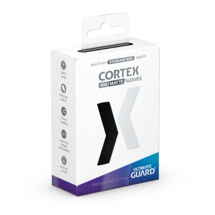 Ultimate Guard Cortex Sleeves Matte Standard Size (100) – Schwarz