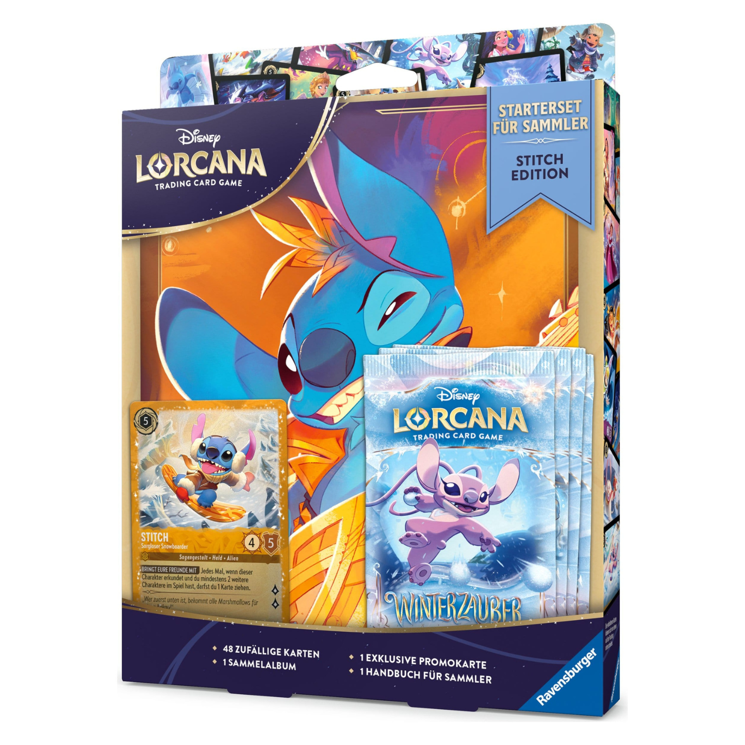 Disney Lorcana – Starterset für Sammler – Stitch Edition – Deutsch
