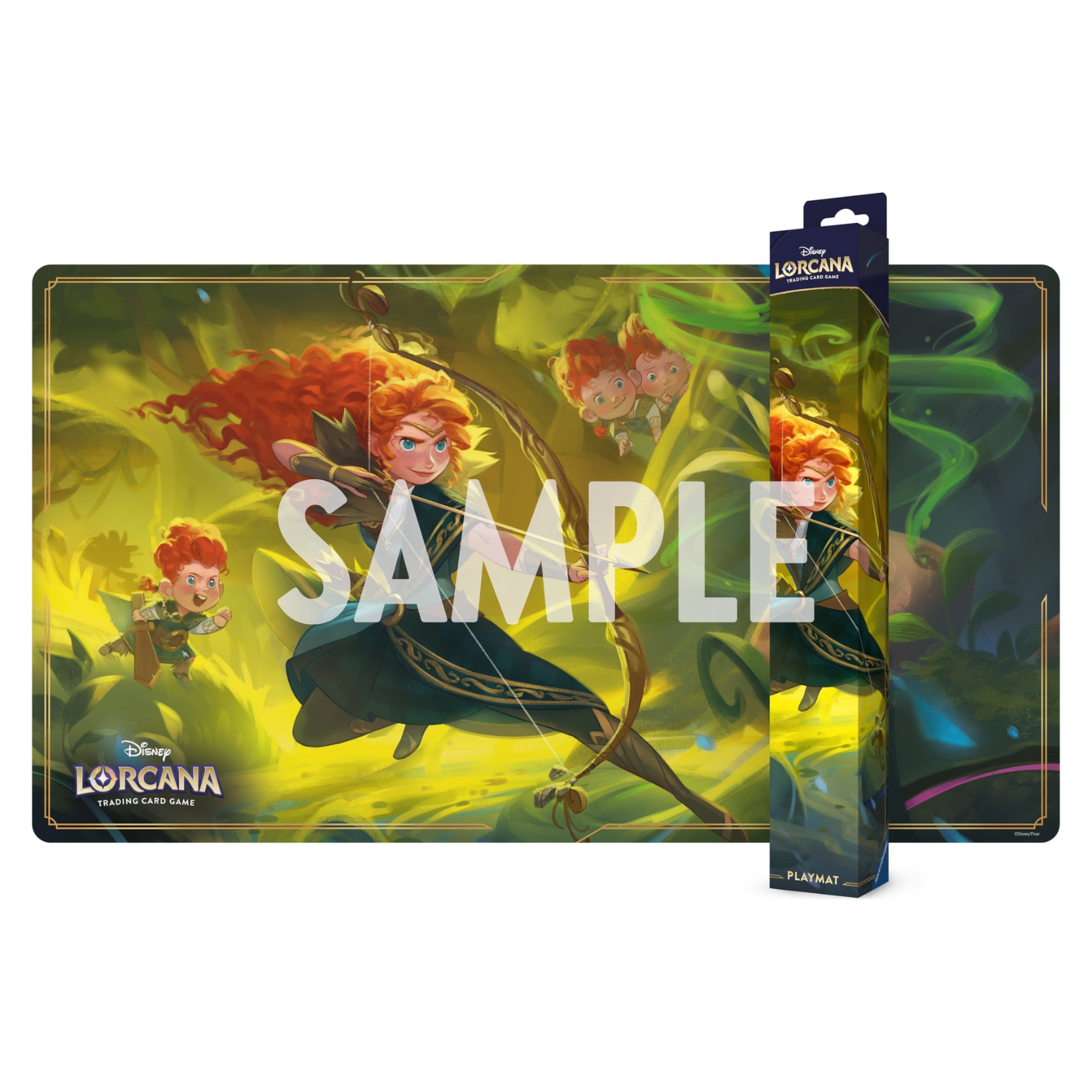 Disney Lorcana – Unbekannte Wildnis Spielmatte – Merida – Bild 2