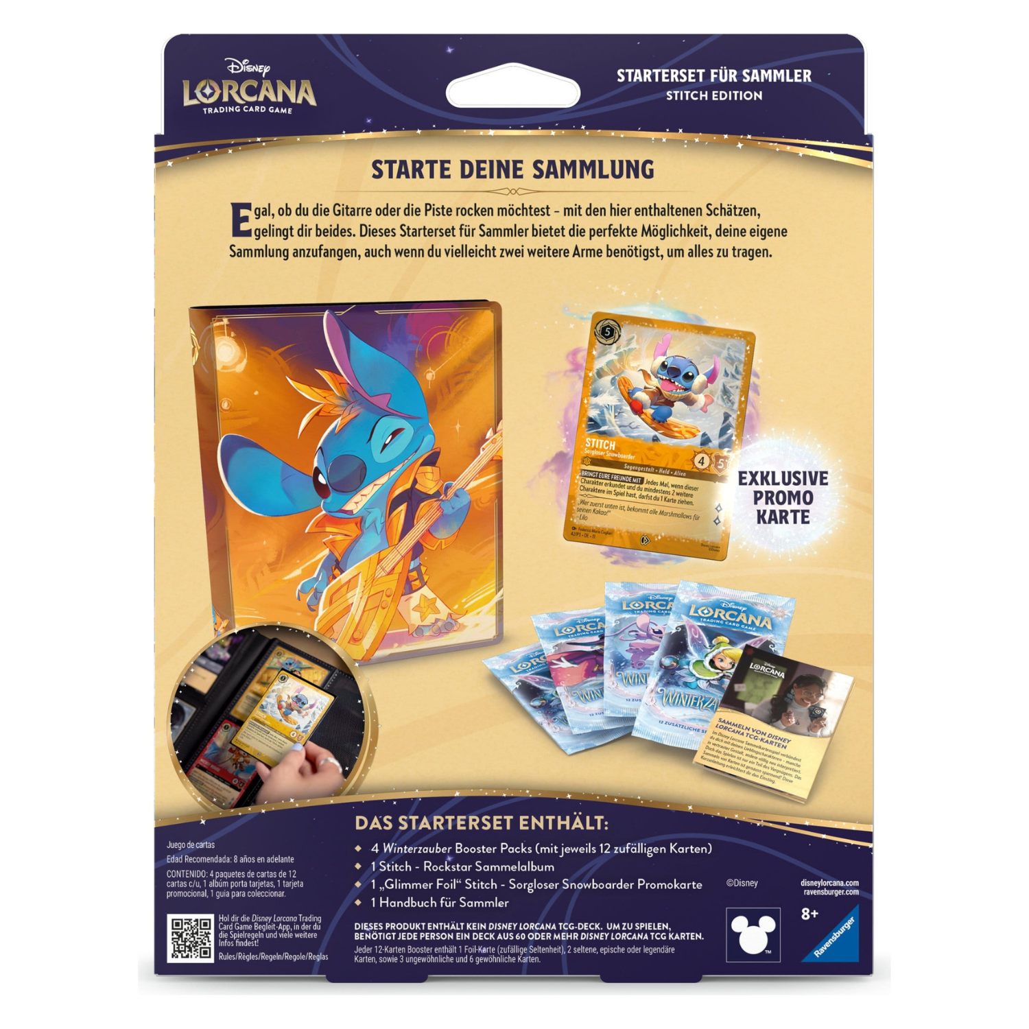 Disney Lorcana – Starterset für Sammler – Stitch Edition – Deutsch – Bild 2