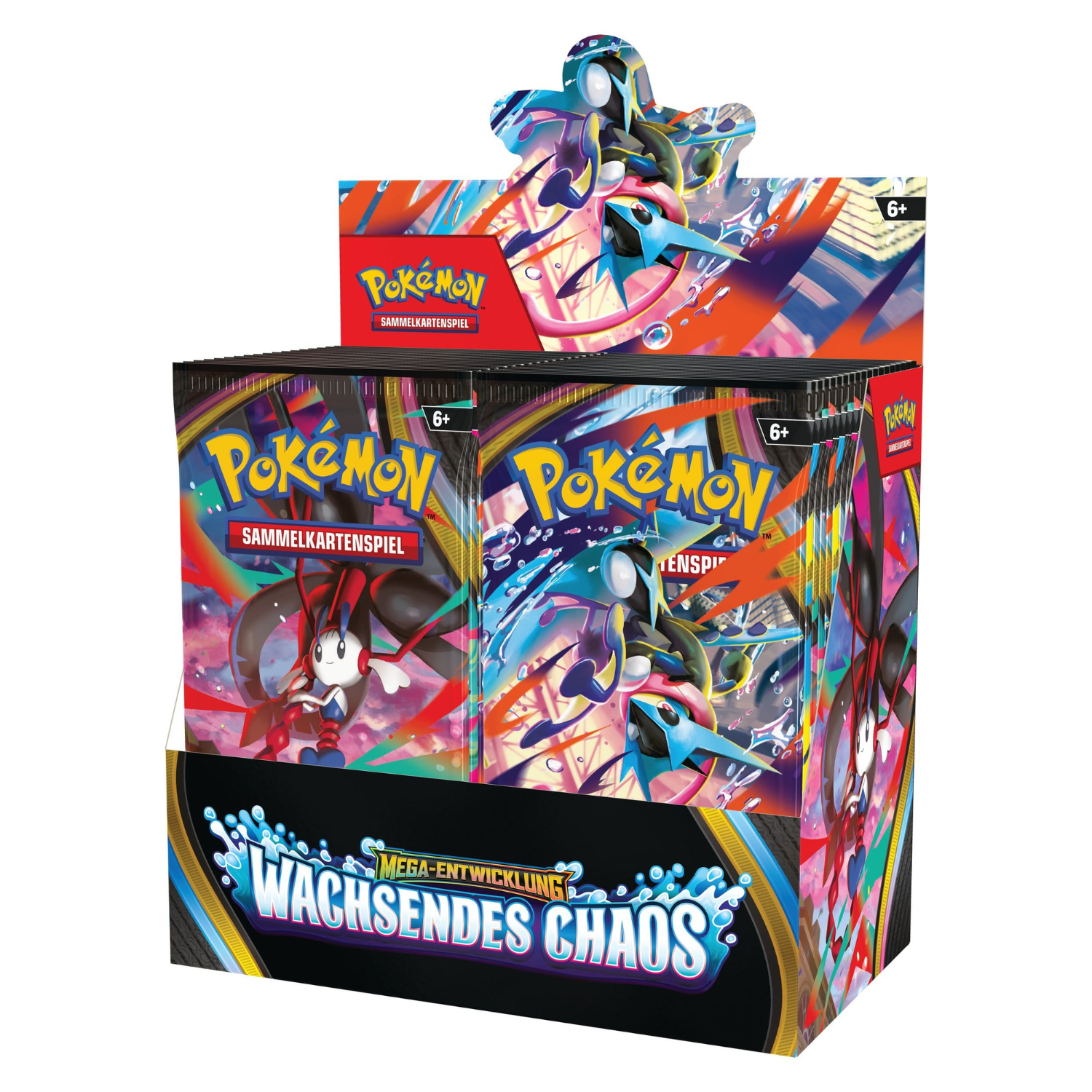 Pokémon Mega-Entwicklung – Wachsendes Chaos Booster Display – Deutsch – 36 Booster – Bild 7