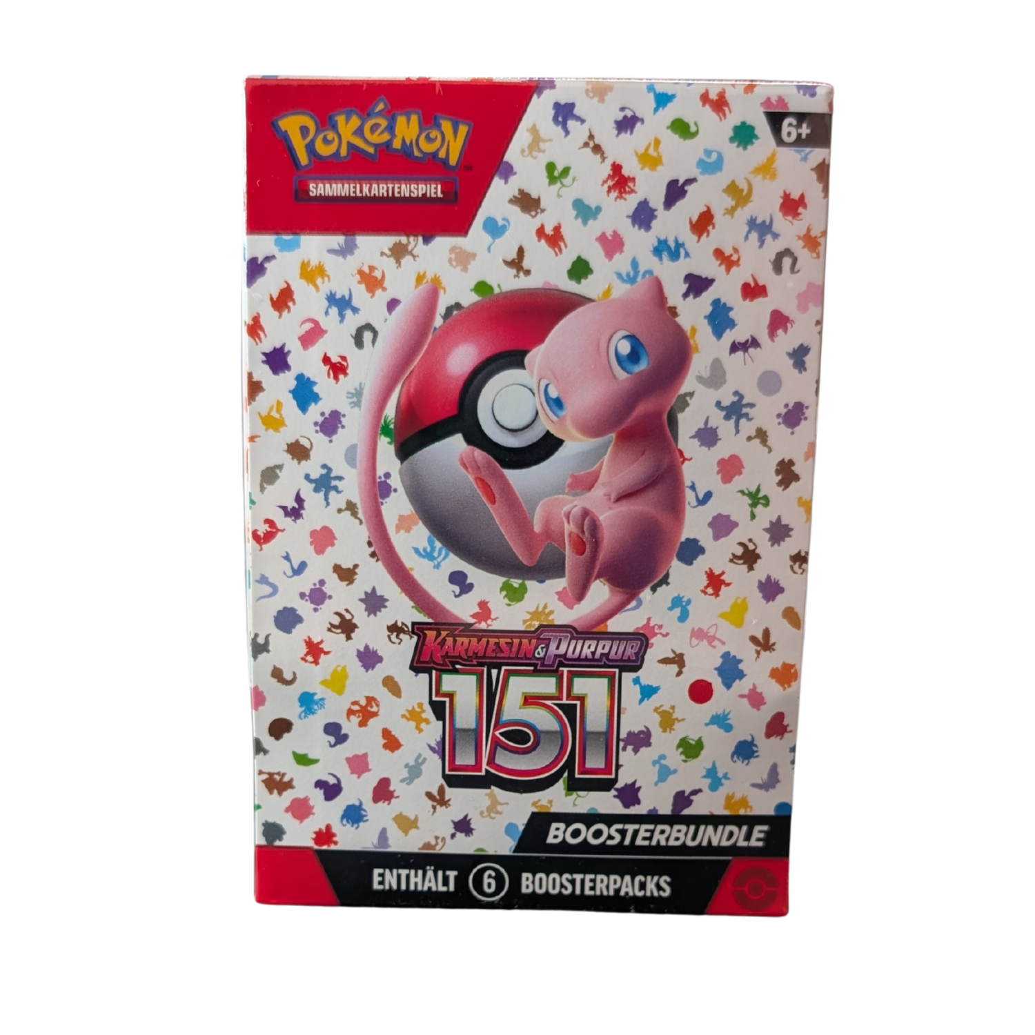 Pokémon Karmesin & Purpur – 151 Booster Bundle – Deutsch – 6 Booster