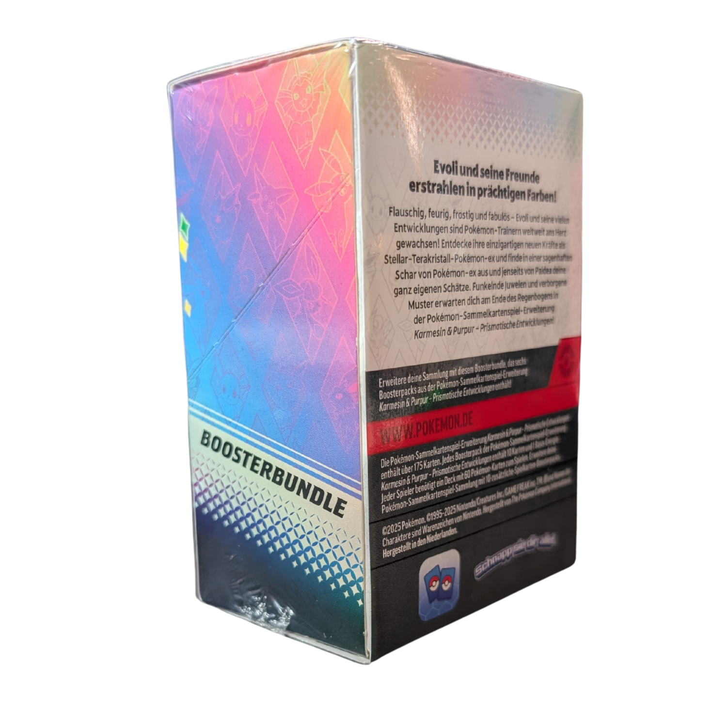 Pokémon Karmesin & Purpur – Prismatische Entwicklungen Booster Bundle – Deutsch – 6 Booster – Bild 2