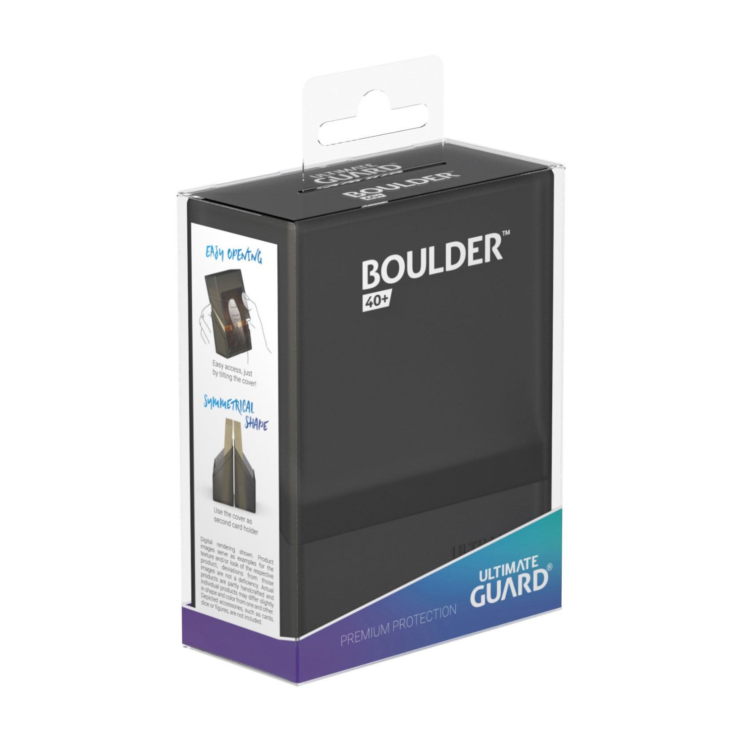 Ultimate Guard Boulder 40+ – Onyx – Bild 3