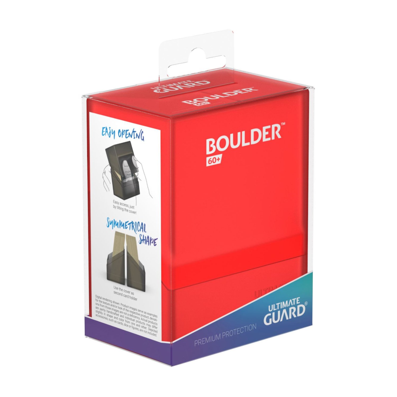 Ultimate Guard Boulder 60+ – Ruby – Bild 3
